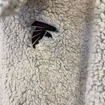 NFL Women's Size Large Atlanta Falcons Sherpa Quarter-Zip Pullover Jacket Nwt Photo 1
