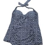 Merona  navy blue and White Swimsuit Photo 1