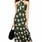Topshop Hibiscus Midi Dress NWT Photo 0