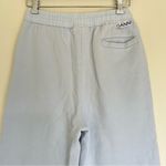 Ganni  Isoli Love Club Cotton Jogger Pants Powder Blue XS Photo 6