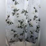 Lucky Brand  Long Pale Blue Lightweight Floral Duster Cardigan Pullover Size OS Photo 7