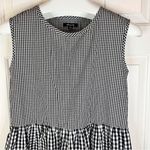 Madewell Women’s Checkered Sleeveless Gingham Tie Back Mini Dress Size XXS Photo 2