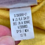 Old Navy Women’s Linen V-neck Daisy Bee in a Bonnet Blouse XXL Photo 7