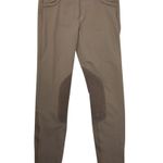 B Vertigo Women's Knee Patch Nicola Breeches in Taupe Size L Riding Pants Tan Size L Photo 0
