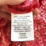 Hinge  Red Floral Flutter Sleeve Maxi Dress Photo 7