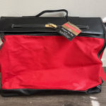 Elizabeth Arden Red Door Designer Tote Bag Black Red Canvas Gold Hardware New Photo 0