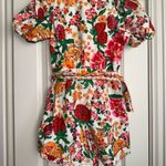 Farm Rio  Off-White Flowerful
Sketch Romper size XS Photo 9