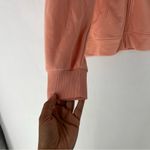 Lou & grey Coral Cozy Cotton Terry Zip Hoodie Dolman Sleeves Loungewear Size S Photo 3