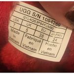 UGG  Neumel Chukka Boots Suede Lace Up Casual Shoes Red Clay‎ Photo 6