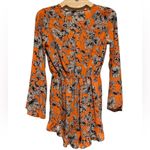 💙SALE 3/$25 COSITA LINDA PLAYSUIT CORAL PRINT ROMPER BEACHWEAR S Orange Photo 3