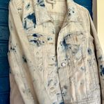 Free People Tye Dye Jean Jacket Photo 3