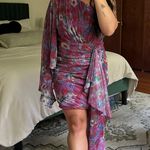 Luxxel One Shoulder Drape Dress Photo 3