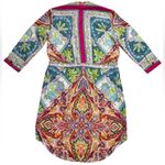 AG Studio Paisley Mini Dress Large Pink Photo 8