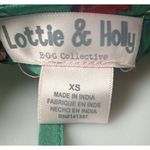 BOG Lottie & Holly Green Floral Boho Tiered Ruffle Mini Sleeveless Dress NWT XS Photo 8