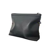 Victoria's Secret  Rainbow Sequin Makeup Bag Clutch Wristlet‎ Strap Zip Pouch Photo 1