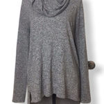 Gibson   SZ S grey cowl neck sweater Photo 0