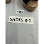 Steve Madden Womans Jess Cork Wedge Sandals 5.5 M Black Strappy Open Toe Straps Photo 7