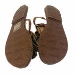 Candie's  Size 6 Brown Ruffle Toe Thong Flip Flop Sandal‎ New NWT Photo 5