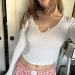 Aritzia Wilfred Free White Long Sleeve Photo 1