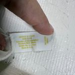 Vintage Ivory Lace Trim Half Slip Dress Extender Lingerie Small Floral White Photo 4