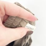 Iximo Womens Beachy Lounge Lagenlook Tapered Leg 100% Linen Pants Size S Khaki Brown Photo 8