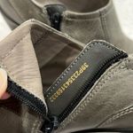 Ecco  Gray Leather Ankle Heel Bootie EU39 Photo 5