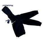 Nike NWT 2017 Oversized Hoodie Women's Medium Black Swoosh Just do It Fl… Photo 7