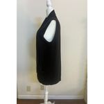 Kinross Women's Brown Cashmere Cardigan with leather trim pockets Size Large Photo 3