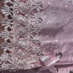 Elegant Pink Lace corset Size M Photo 6