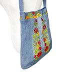 Unbranded Bohemian Jean Bag Floral Embroidery Large Photo 6