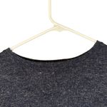 Mango Navy Blue 1/2 Sleeve Knit Casual Pullover Blouse Women Sz S Photo 4