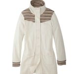 prAna Women Size M Rowen Knit Button Down Cream Jacket Coat Breathe Fall Outdoor Photo 1