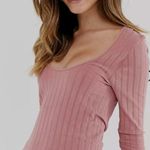 Free People Lucky You Layering Top Blush Size M/L Photo 0