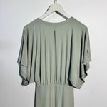 Norma Kamali Obie Dress Women XS Sage Green Formal Gown Wedding Guest Maxi Photo 3