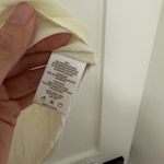 Sunday in Brooklyn  Anthropologie V-neck Sleeveless Top Leather Trim Photo 3