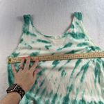 Vtg 90s In Gear L Large Tunic Top Dress Tie Dye USA Whimsy Fairycore Balletcore Green Photo 4