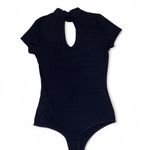 Me to We Black ribbed cut out bodysuit Photo 3