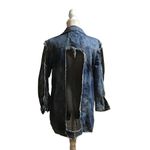 Dazl Denim Coat Blue Photo 2