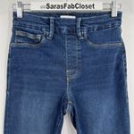 Good American Power Stretch Pull On Skinny Jeans Indigo491 High Rise Size Medium Photo 3