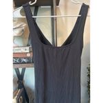 l*space L Mara Bodycon Twist Back Dress Black Womens Size Large Photo 5