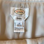 Talbots  stretch khaki a-line pleated skirt size 10 Photo 2