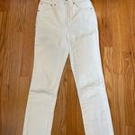 Madewell  The Perfect Vintage White Jeans Photo 0