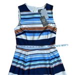 Vince Camuto NEW Nordstrom Multicolor Stripe Harmony Shift Dress Womens Size 2 Photo 5