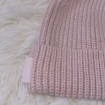 Lululemon Close Fit Wool-Blend Ribbed Knit Beanie Meadowsweet Pink L/XL NWT Photo 2