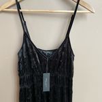 Romeo + Juliet Couture NWT Velvet Maxi Dress in Black Size Medium Photo 5