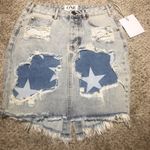 One Teaspoon BRAND NEW One by distressed skirt Photo 0