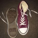 Converse burgundy hightop Photo 0