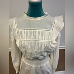 Rails Faren Smocked Mini Dress – Size S – Off White Photo 3