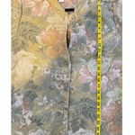 Coldwater Creek Vintage  Tapestry Jacket Floral Quilted Coat Womens SZ L USA Made Photo 3