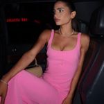 ZARA dress midi bodycon fitted pink wedding party coctail Photo 10